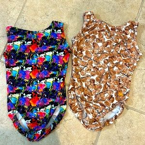 2 leotards from foxys size 10
